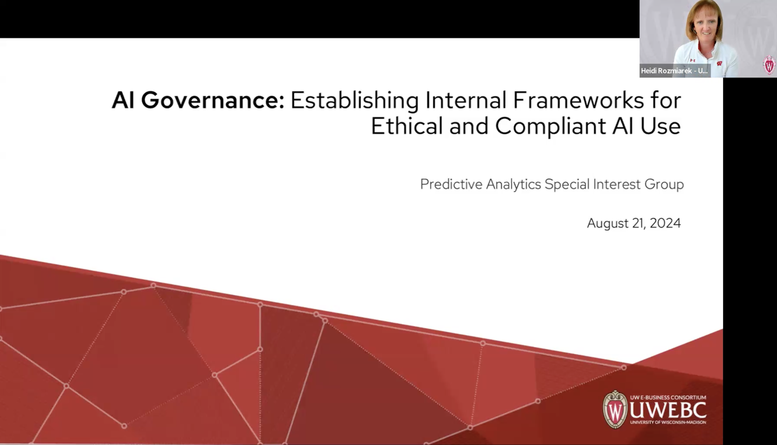 1. Full Event Recording: AI Governance - Establishing Internal Frameworks for Ethical and Compliant AI Use thumbnail